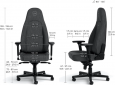 Крісло геймерське NOBLECHAIRS ICON (NBL-ICN-TX-ATC) Anthracite  - фото 7 - інтернет-магазин електроніки та побутової техніки TTT