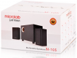Акустическая система Microlab M-105 Black - фото 3 - интернет-магазин электроники и бытовой техники TTT