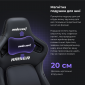 Крісло геймерське Anda Seat Kaiser 4 Size XL (AD12YDDC-XLL-20-O-PV/C) Orange Premium PVC  - фото 14 - інтернет-магазин електроніки та побутової техніки TTT