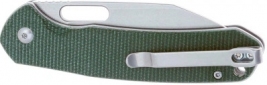 Ніж CJRB Pyrite Wharncliffe Micarta (J1925A-MGN) Green  - фото 2 - інтернет-магазин електроніки та побутової техніки TTT