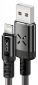 Кабель USB XO NB108 lightning 1m 2.1A Voice control Black - фото 2 - інтернет-магазин електроніки та побутової техніки TTT