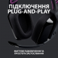 Наушники Logitech G535 Lightspeed Wireless Gaming Headset (981-000972) Black  - фото 4 - интернет-магазин электроники и бытовой техники TTT