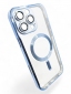 Панель BeCover TPU Chrome Case (MagSafe) для Apple iPhone 16 Pro (712082) Sierra Blue - фото 3 - інтернет-магазин електроніки та побутової техніки TTT