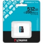 Карта памяти Kingston microSDXC 512GB Canvas Go! Plus G4 Class 10 UHS-I U3 V30 A2 (SDCG4/512GBSP) - фото 3 - интернет-магазин электроники и бытовой техники TTT