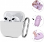 Чехол Silicon BeCover для Apple AirPods (3nd Gen) (707184) White - фото 3 - интернет-магазин электроники и бытовой техники TTT