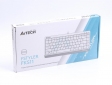 Клавіатура дротова A4Tech FKS11 USB White  - фото 4 - інтернет-магазин електроніки та побутової техніки TTT