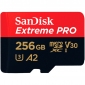 Карта памяти SanDisk Extreme Pro microSDXC 256GB UHS-I U3 + SD адаптер (SDSQXCD-256G-GN6MA) - фото 2 - интернет-магазин электроники и бытовой техники TTT