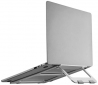 Підставка для ноутбука HiSmart AR-10B Aluminum (HS082802) Silver - фото 2 - інтернет-магазин електроніки та побутової техніки TTT