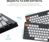 Клавіатура бездротова OfficePro SK985BO Bluetooth/Wireless Black/White - фото 7 - інтернет-магазин електроніки та побутової техніки TTT
