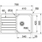 Кухонная мойка Franke Spark SKL 611-79 101.0598.809 - фото 2 - интернет-магазин электроники и бытовой техники TTT