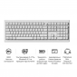 Клавіатура бездротова Keychron V6 Ultra Keychron Red Switch White RGB (V6U-F1-UA) - фото 6 - інтернет-магазин електроніки та побутової техніки TTT