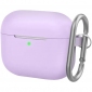 Чохол KeyBudz Elevate Series Keychain for Apple AirPods 3 (AP3_S5_LVD) Lavender - фото 2 - інтернет-магазин електроніки та побутової техніки TTT
