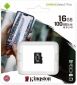Карта памяти Kingston microSDHC 16GB Canvas Select Plus Class 10 UHS-I U1 V10 A1 (SDCS2/16GBSP) - фото 2 - интернет-магазин электроники и бытовой техники TTT