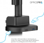 Настольное крепление для монитора Officepro MAH752B  - фото 4 Настольное крепление для монитора Officepro MAH752B  - фото 4 - интернет-магазин электроники и бытовой техники TTT