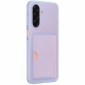 Чехол Samsung Card Slot Cover для Samsung A26 (EF-OA266TLEGWW) Blue - фото 2 - интернет-магазин электроники и бытовой техники TTT