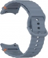Ремешок BeCover Ribbed Tape для Samsung Galaxy Watch (20mm) 3 41mm/4/5/6/7 40-44mm (712038) Blue - фото 4 - интернет-магазин электроники и бытовой техники TTT