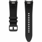 Ремінець Samsung Hybrid Eco-Leather Band (S/M) для Samsung Galaxy Watch 4/4 Classic/5/5 Pro/6/6 Classic (ET-SHR95SBEGEU) Black - фото 2 - інтернет-магазин електроніки та побутової техніки TTT