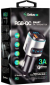 FM-трансмітер Gelius Pro RGB-QC GP-FMT040 Black/Silver - фото 3 - інтернет-магазин електроніки та побутової техніки TTT