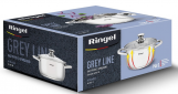 Каструля Ringel Grey line 2.3 л 18 см (RG-2022-18) - фото 3 - інтернет-магазин електроніки та побутової техніки TTT