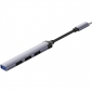 USB-хаб ColorWay USB-C - 3xUSB-A 2.0 USB-A 3.0 (CW-HUB04) Dark Grey - фото 4 - інтернет-магазин електроніки та побутової техніки TTT