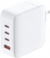 Сетевое зарядное устройство D-Link 140W GaN 3хUSB-С, 1xUSB-A (DCF-141) White  - фото 2 - интернет-магазин электроники и бытовой техники TTT