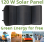 Портативная солнечная панель Bresser Mobile Solar Charger 120 Watt USB DC (3810070) - фото 7 - интернет-магазин электроники и бытовой техники TTT