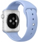 Ремінець Silicon WatchBand for Apple Watch 38mm Lilac - фото 3 - інтернет-магазин електроніки та побутової техніки TTT