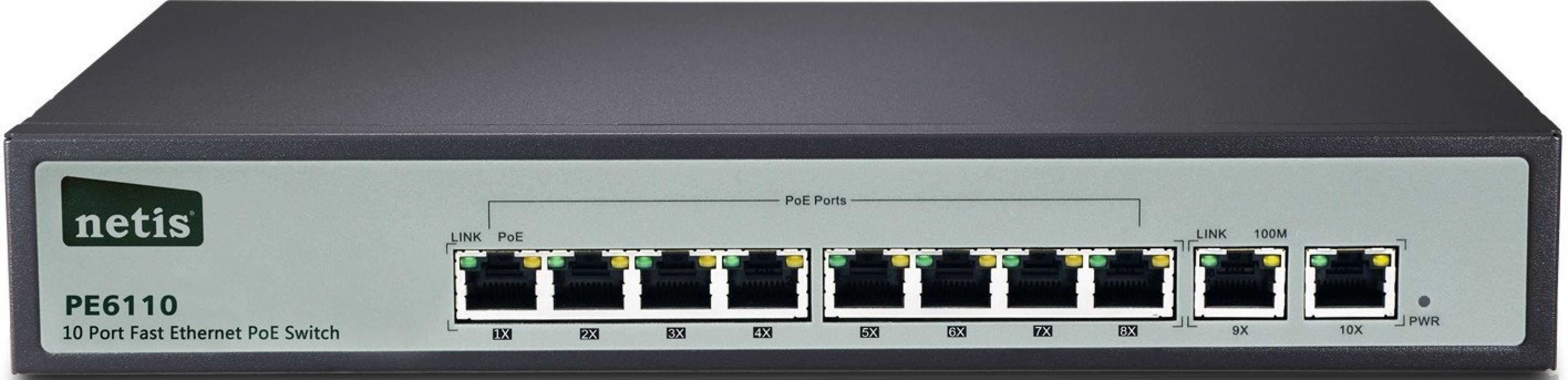 

Комутатор Netis PE6110