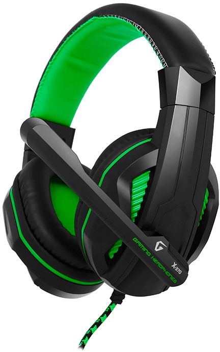 

Навушники Gemix X-370 (04300098) Black/Green