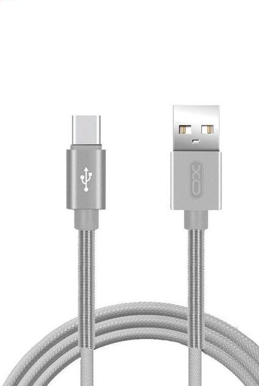 

Кабель USB XO NB27 type-C 1m 2.4A Gray