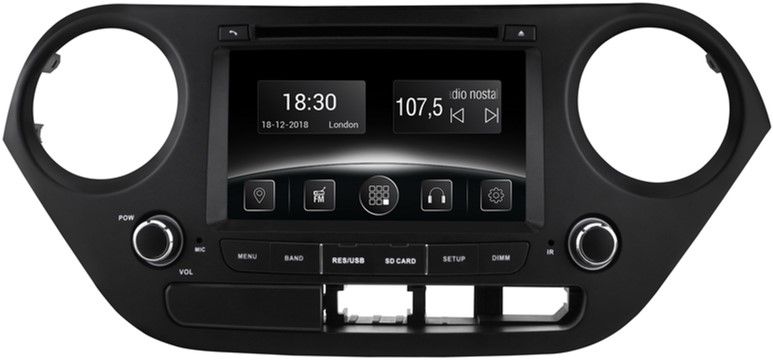 

Автомагнітола штатна Gazer CM5007-BA для Hyundai i10 (BA) 2013-2016