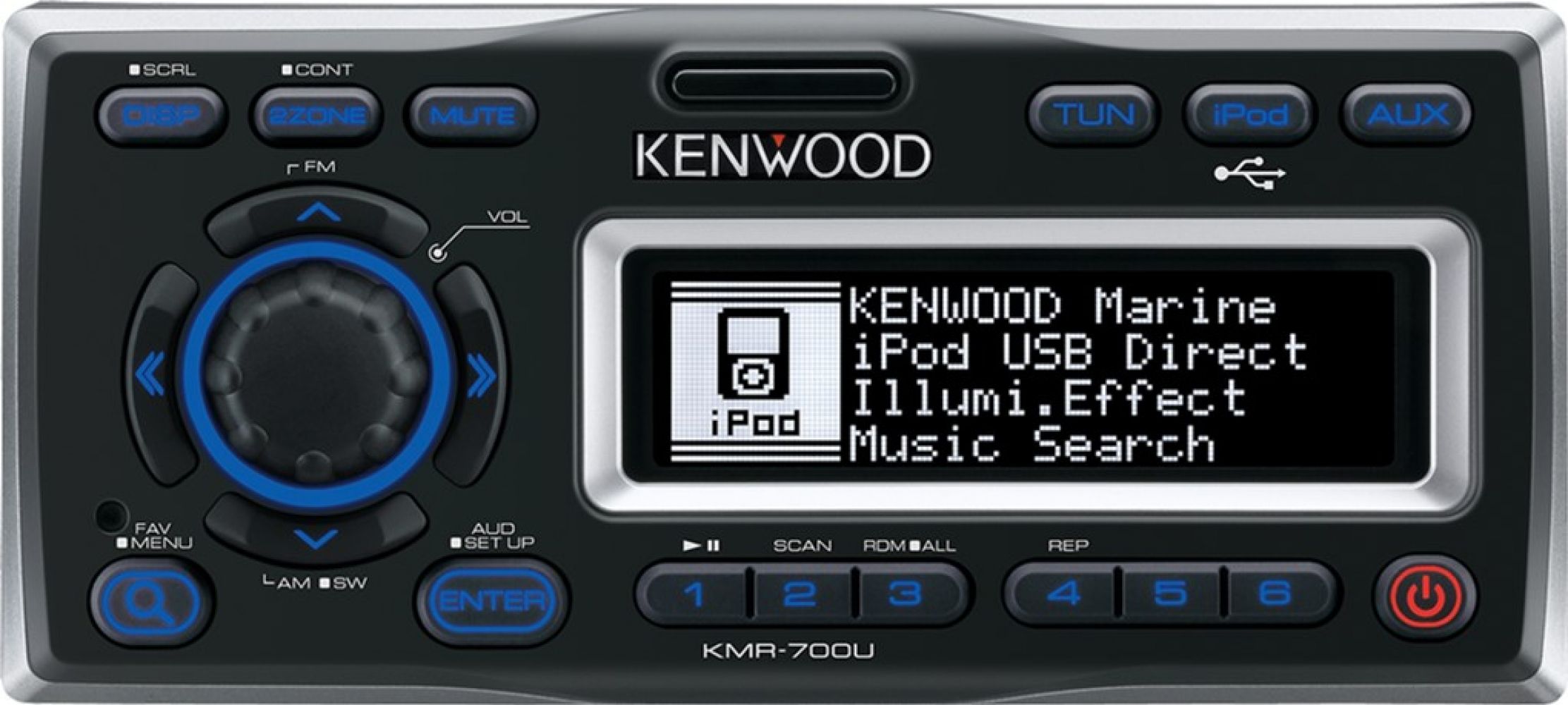 

Автомагнитола Kenwood KMR-700U Marine