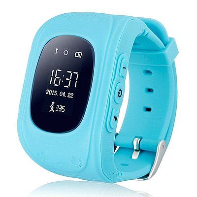 Акция на Дитячий розумний годинник з GPS-трекером Smart Baby Watch GW300 (Q50) Blue от Територія твоєї техніки