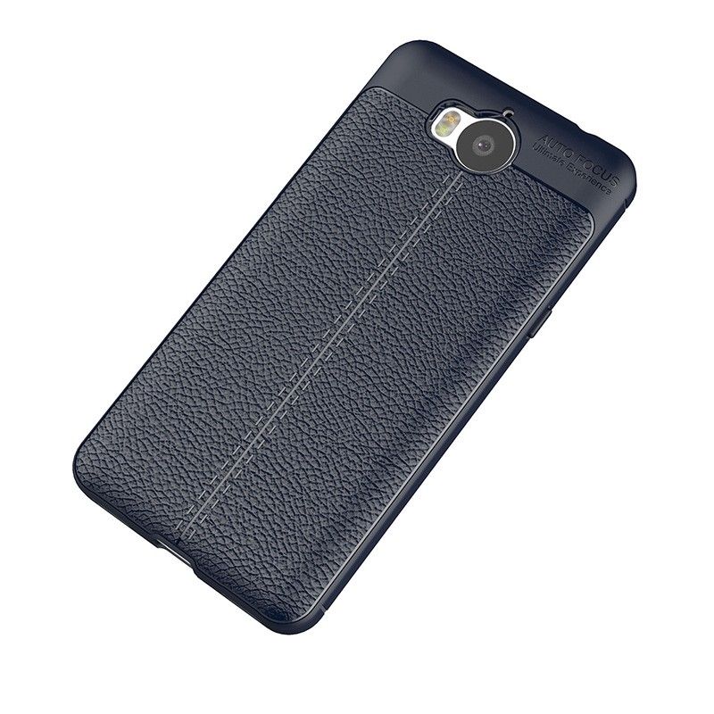

Накладка TPU Leather AF Back Cover Huawei Y5 (2017) Blue