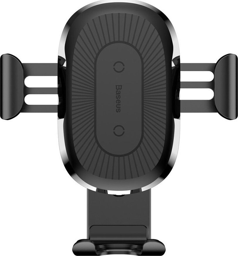

Бездротовий зарядний пристрій Baseus Wireless Charger Gravity Car Mount Osculum Type Black (WXYL-A01)
