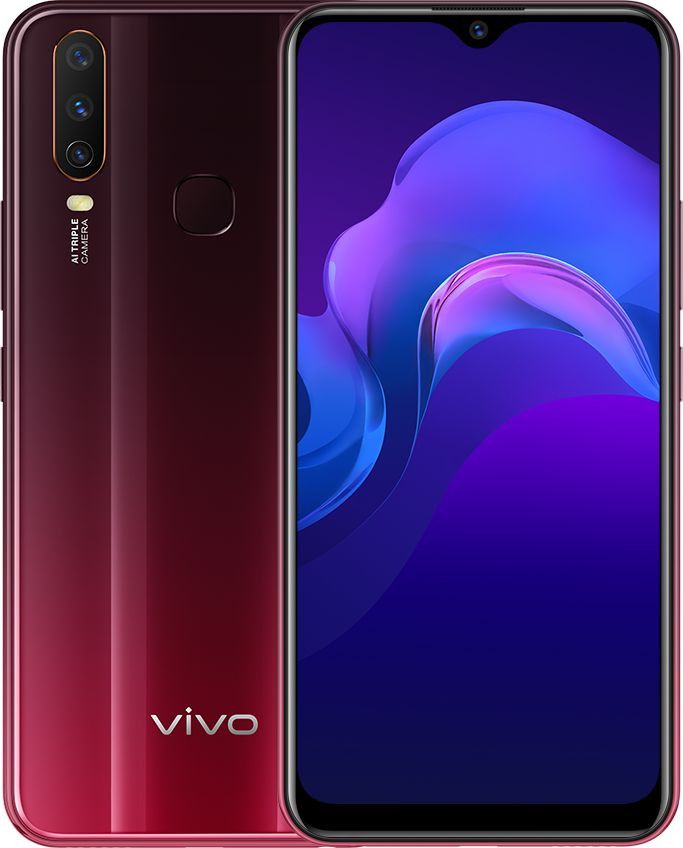 

Смартфон vivo Y15 4/64 GB Burgundy Red