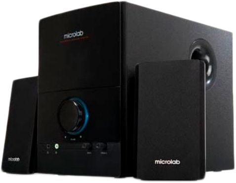 Акція на Акустична система Microlab M-500 2.1 Black від Територія твоєї техніки