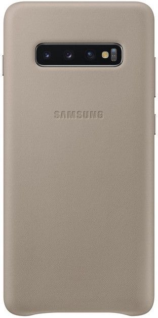 

Панель Samsung Leather Cover для Samsung Galaxy S10 Plus (EF-VG975LJEGRU) Gray