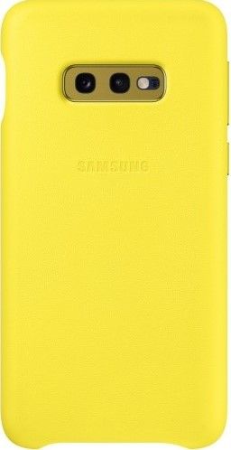Панель Samsung Leather Cover для Samsung Galaxy S10e (EF-VG970LYEGRU) Yellow от Територія твоєї техніки на платформе USKIDKA Панель Samsung Leather Cover для Samsung Galaxy S10e (EF-VG970LYEGRU) Yellow от Територія твоєї техніки