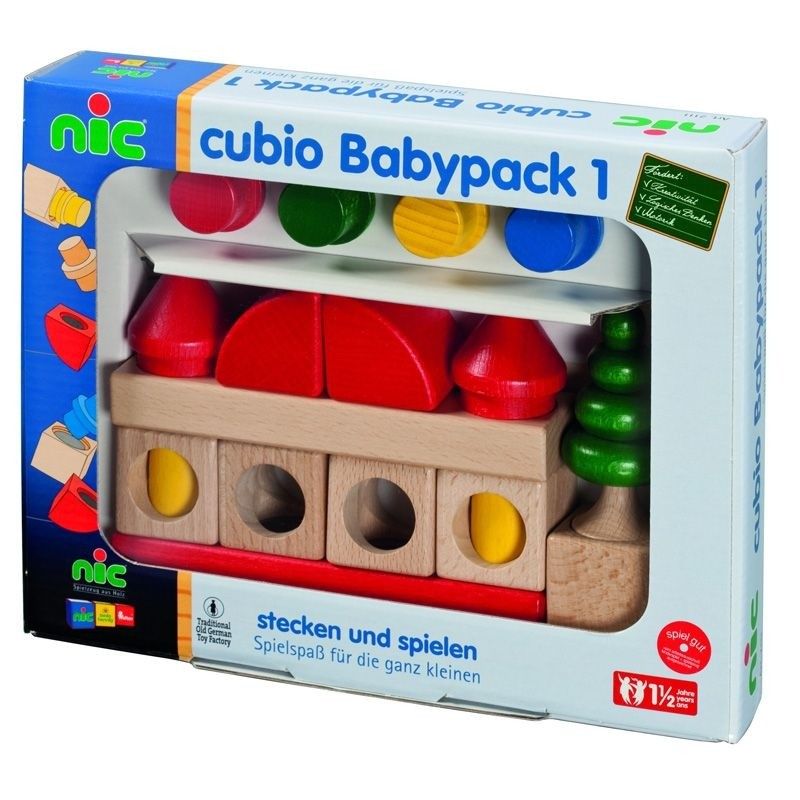 

Конструктор деревянный Nic Toys Cubio 20 деталей (NIC2111)