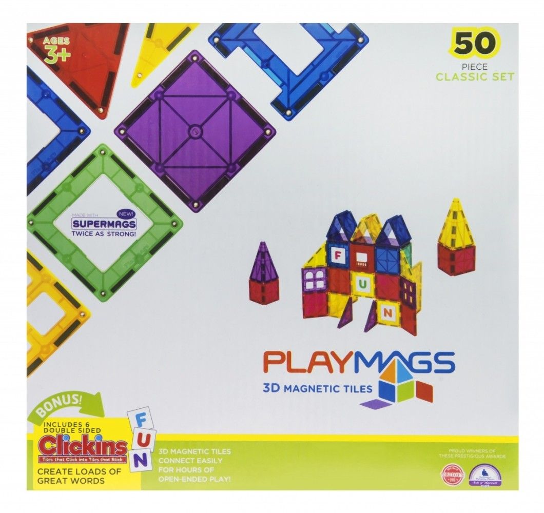 

Магнитный конструктор Playmags 50 элементов (PM152)