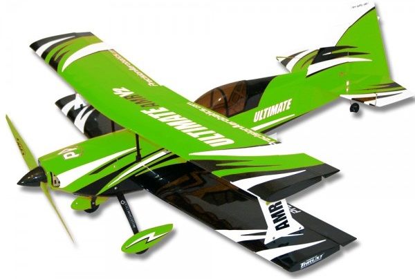 

Літак на радіокеруванні Precision Aerobatics Ultimate AMR 1014мм KIT Green