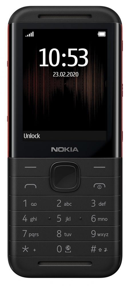 Акція на Мобільний телефон Nokia 5310 2020 DualSim Black/Red від Територія твоєї техніки