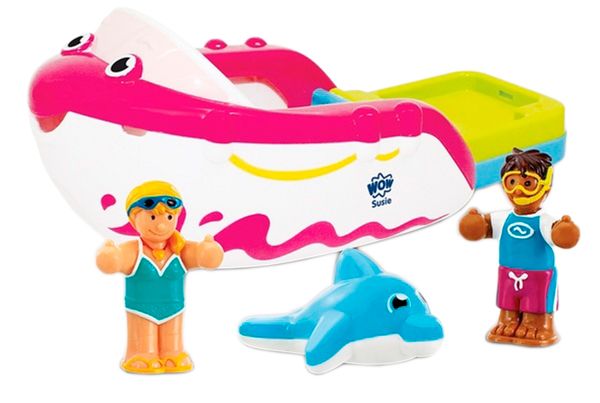 

Іграшка інерційна Wow Toys Швидкісний човен Сюзі (10690)