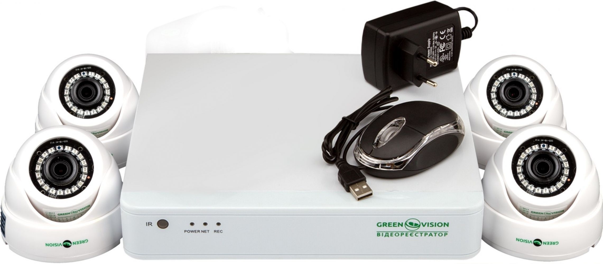 

Комплект відеоспостереження Green Vision GV-K-S16/04 1080P (LP6659)