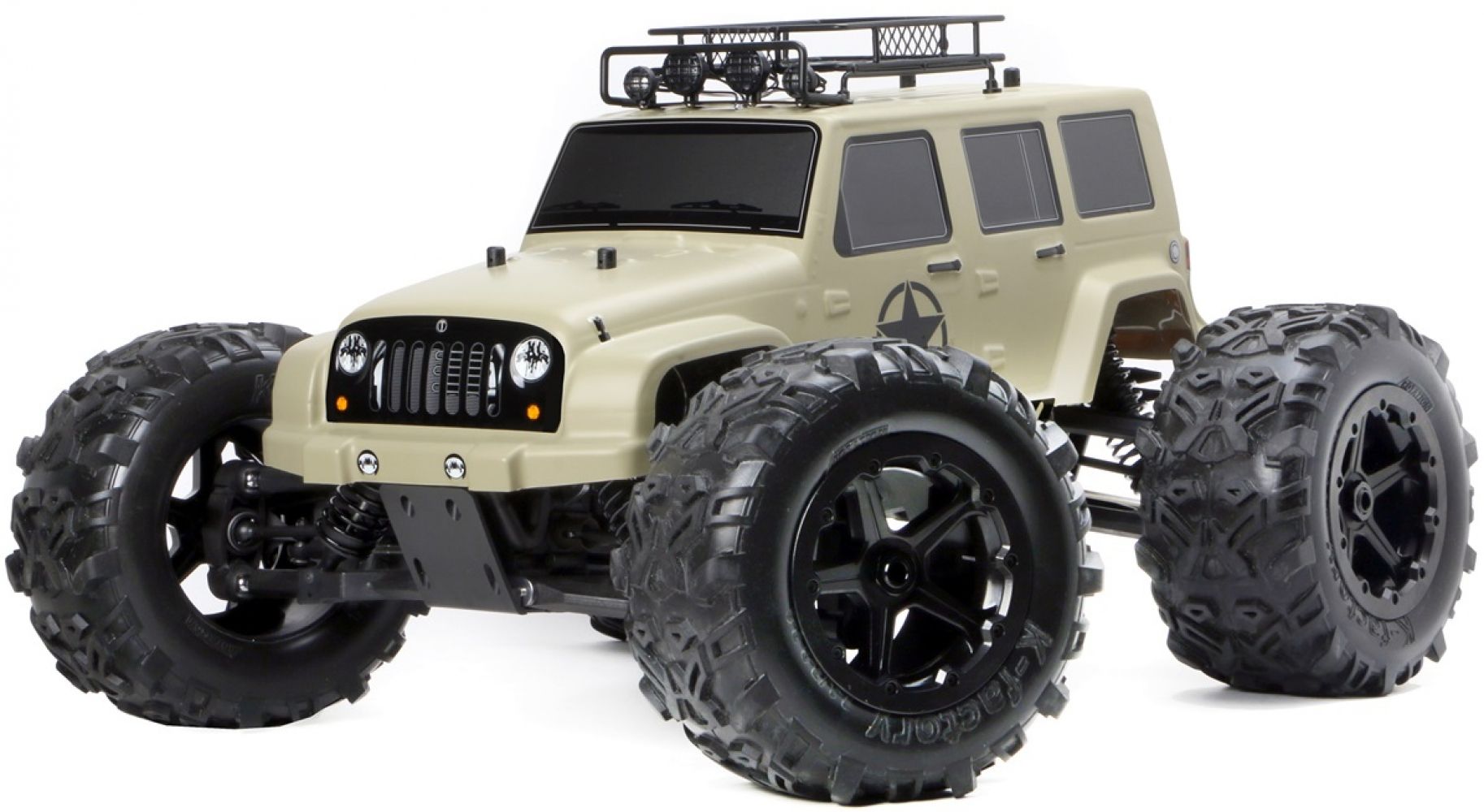 

Модель автомобіля Монстр трак 1:8 Team Magic E6 J-STAR 6S ARTR (TM505008D) Green