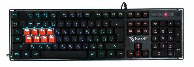 

Клавиатура Bloody B3370R RGB USB (4711421936095) Black