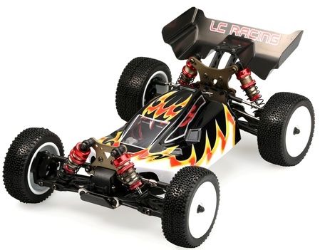 

Модель автомобіля LC Racing Багі 1H 1:14 2.4 ГГц (2711568588937) Black
