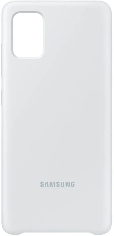

Накладка Samsung Silicone Cover для Samsung Galaxy A51/А515 (EF-PA515TWEGRU) White