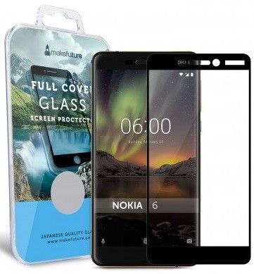 

Захисне скло MakeFuture Full Cover Nokia 6 Black